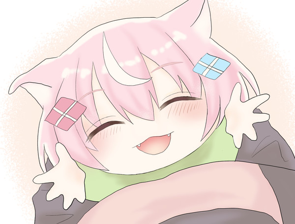 だっこしてぅ!