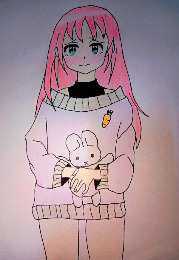 白兎屋なえちゃん描いてみた！