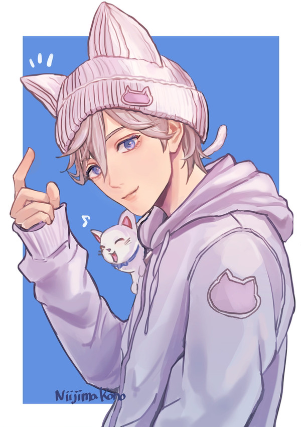 猫耳帽子