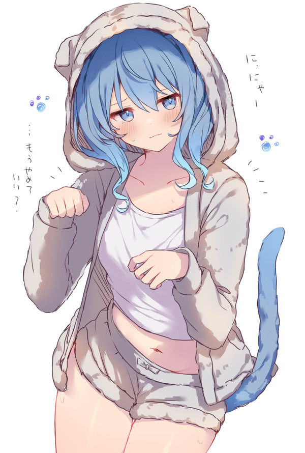猫ポーズお願いしてみた