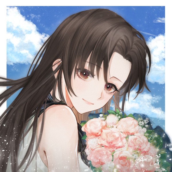 花束少女