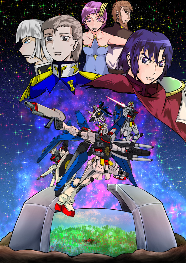 かつて妄想した劇場版ガンダムＳＥＥＤを漫画にしてみた P-1