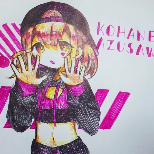 多分一年以上前の絵です