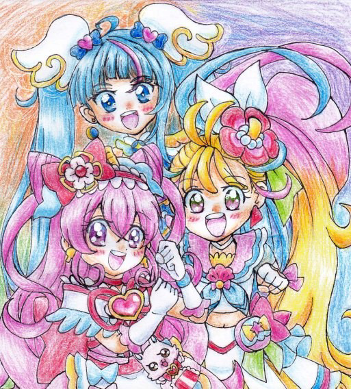 プリキュアＦの脳筋主役トリオ