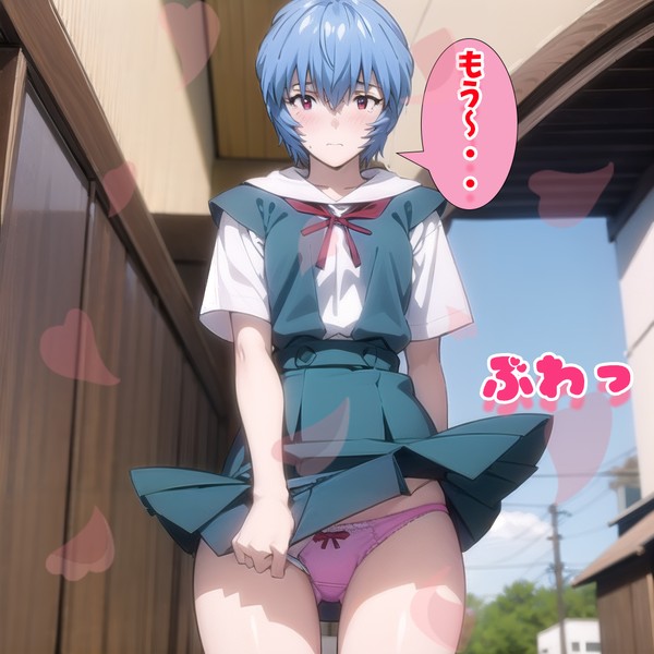 綾波さんにイタズラしてみた