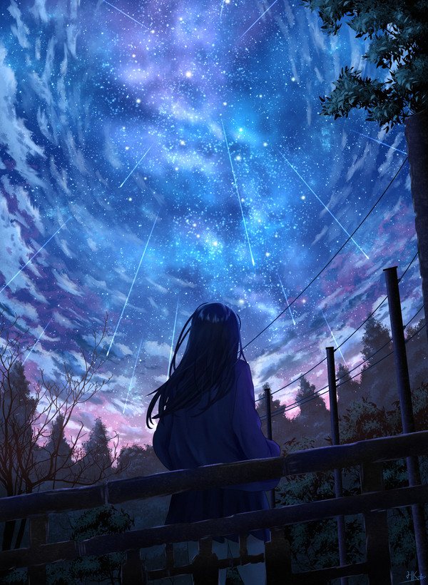 你可曾见过创世星雨