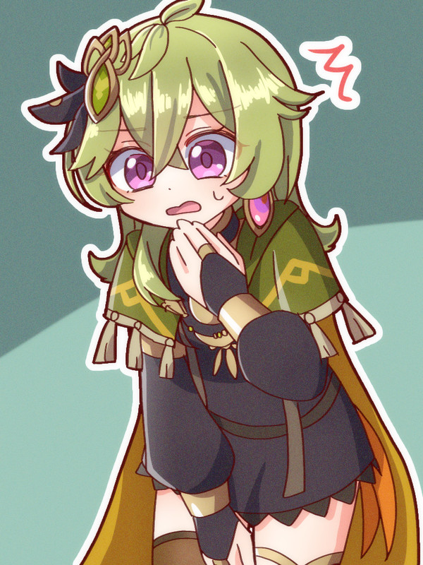 驚くコレイちゃん