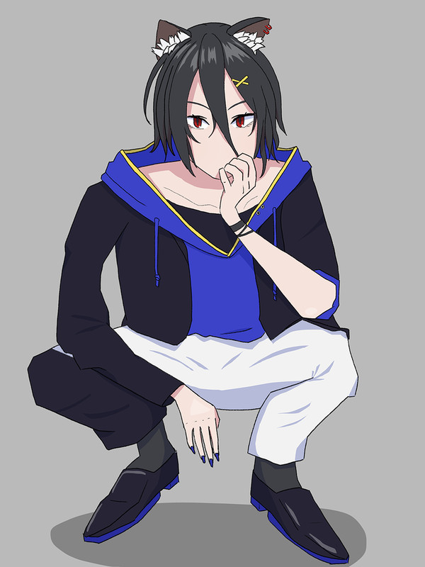 おうかみさんを描いてみました