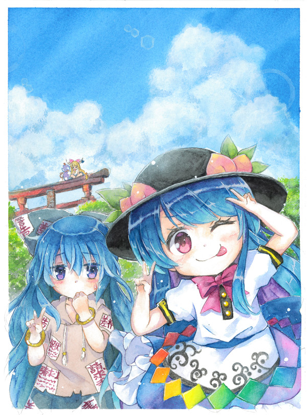 はい！笑ってー！
