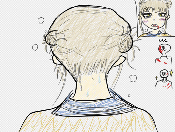 運動して汗かいてちう♡