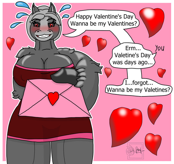 Very late Valentines horse