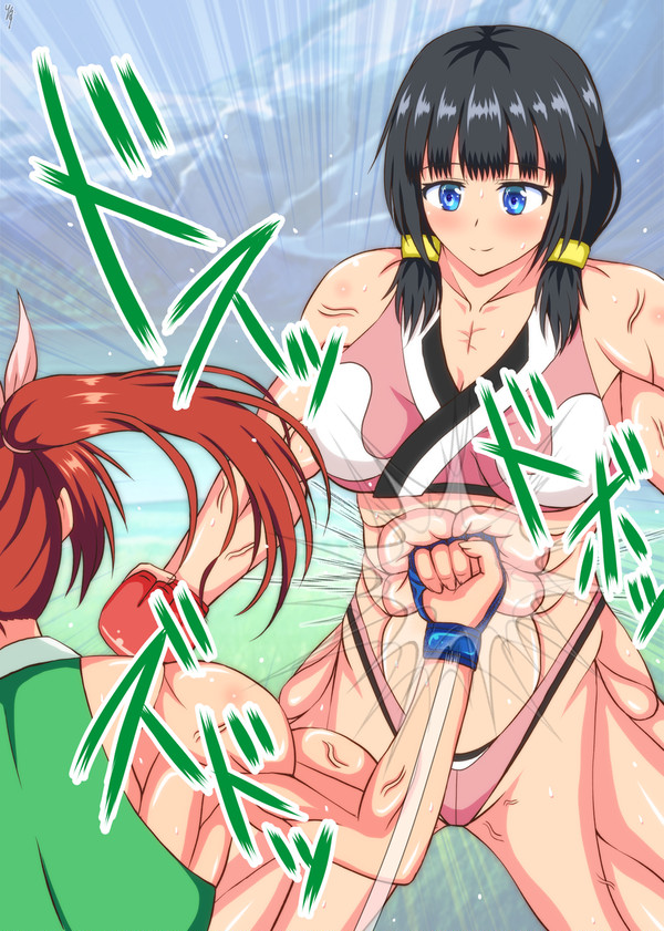エナ セリノと腹筋強化(Bコミ)