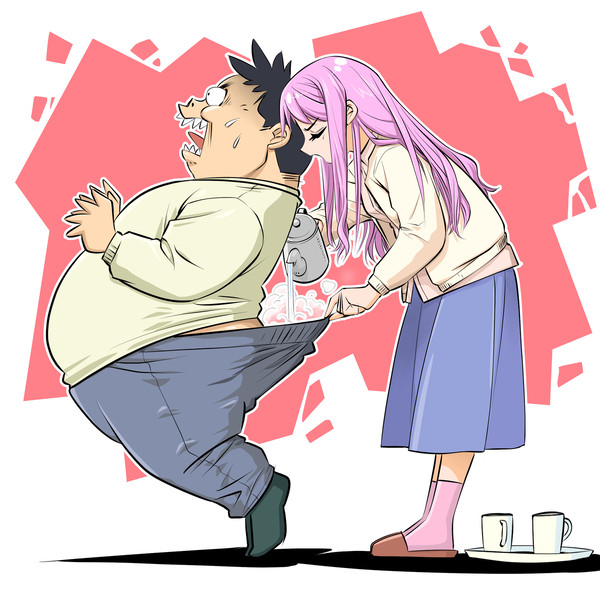 お湯責め
