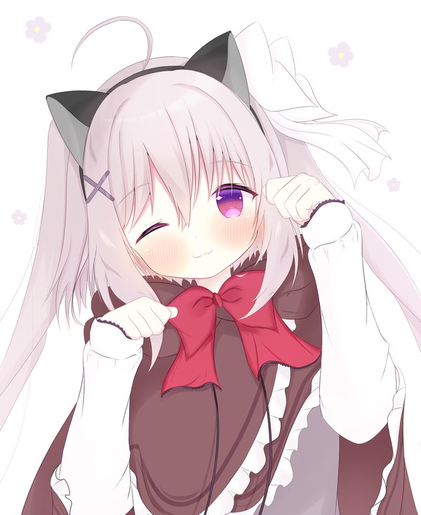 猫耳カチューシャ　ねり