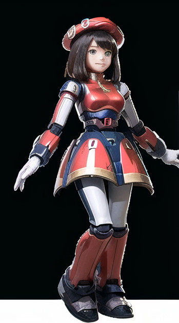 HRP-4C, doing Cosplay as Iris