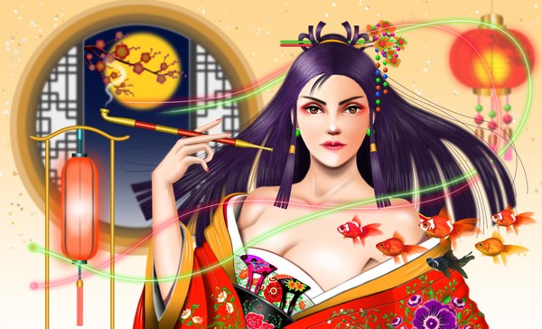 緑青館の妓女(薬屋のひとりごと・より)
