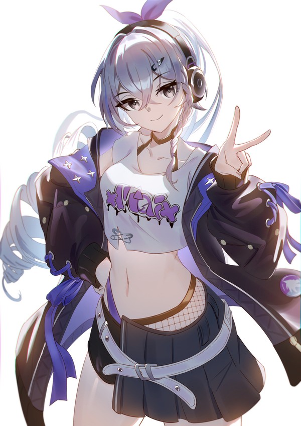 銀狼ちゃん(コラボ衣装)