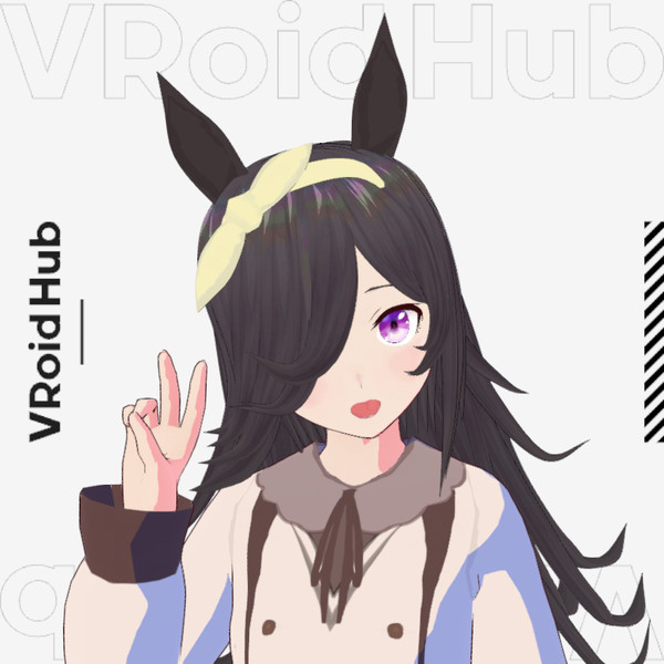 VRoid製ライスシャワーをVRoid Hubで試しに撮影