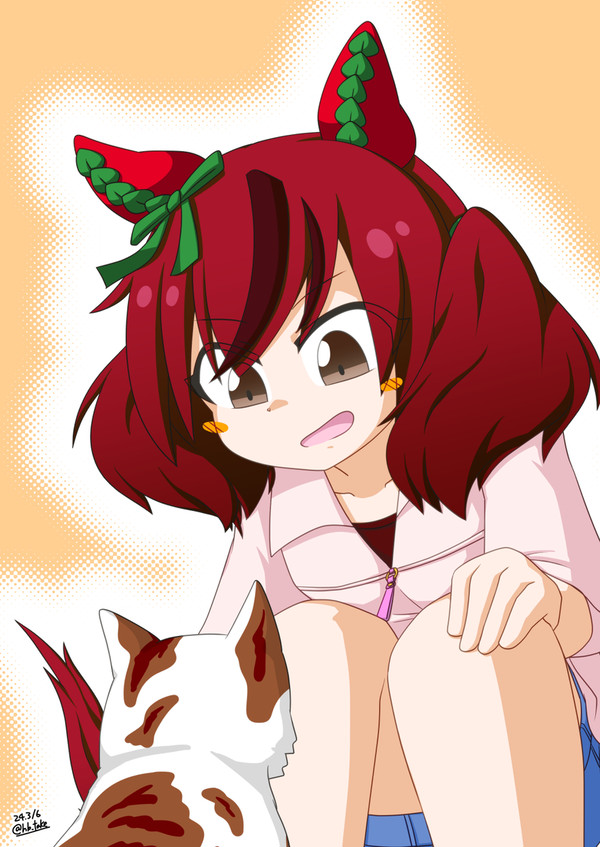 ネイチャさんとねこ