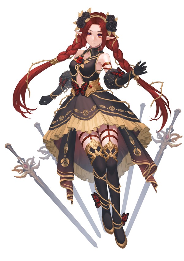 Black rose-Iseria
