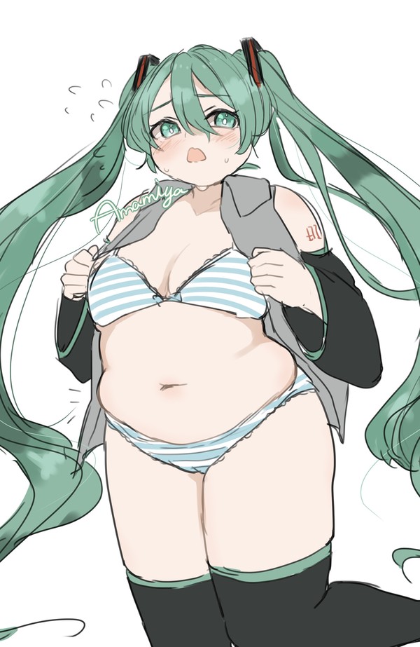 ぽっちゃりミクさん