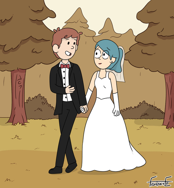 David X Hilda Wedding