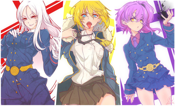 悪魔三人娘 ver.2024 + 各バストアップ