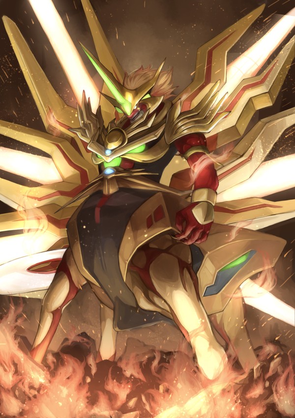 光龍騎神サジット・アポロドラゴン  ファンアート