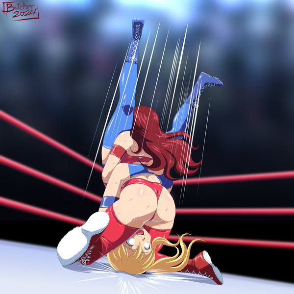 Commission: Lucy vs Erza