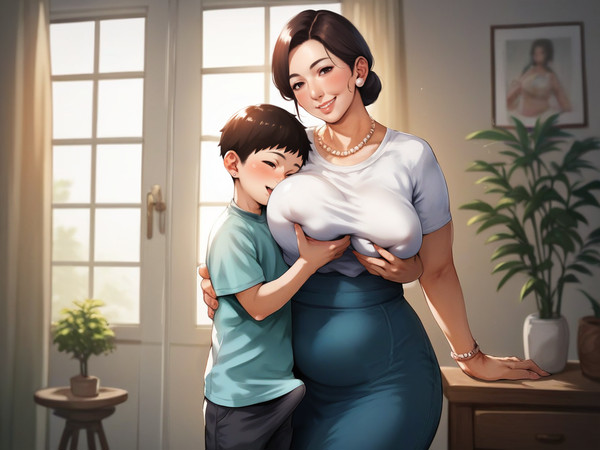 Mom and son