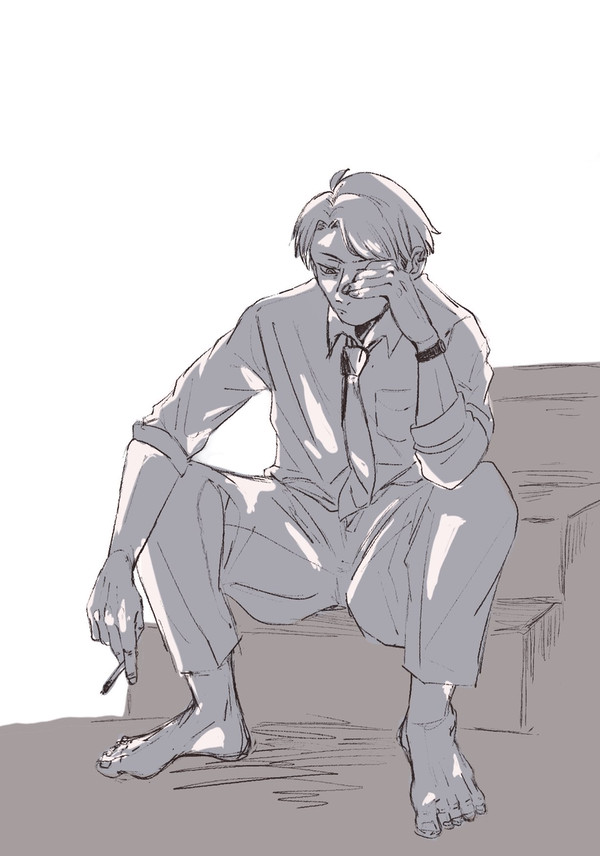 夜明けを待っている