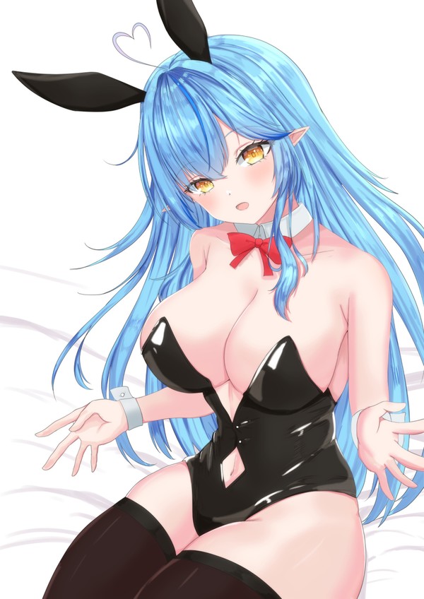 膝枕バニーラミィちゃん