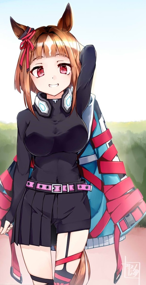 「帰ってきたよ。いぇ〜い」