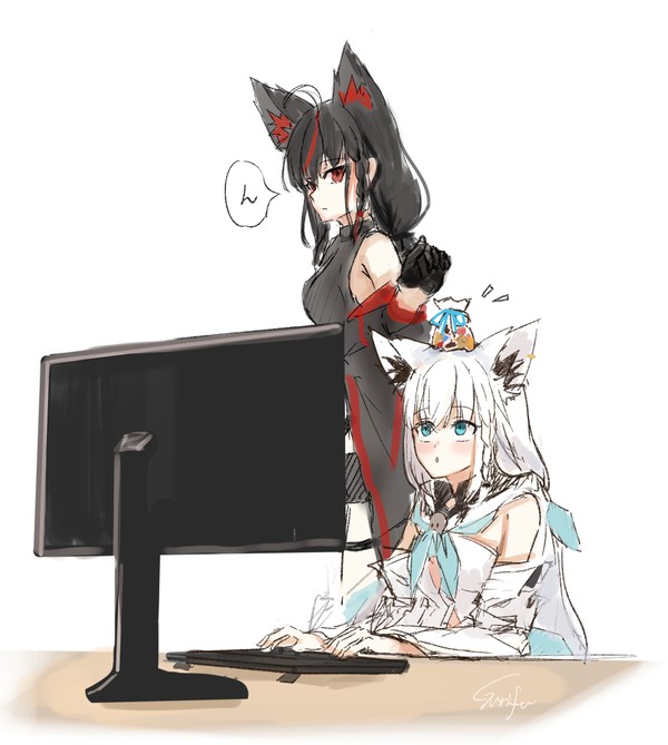 ギリギリに渡してくるクロちゃん