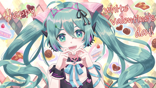 Happy white valentine's day!