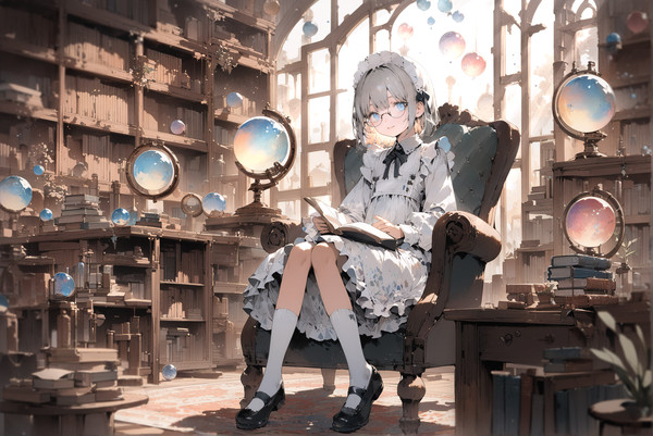 魔法の館のメイドさん 01