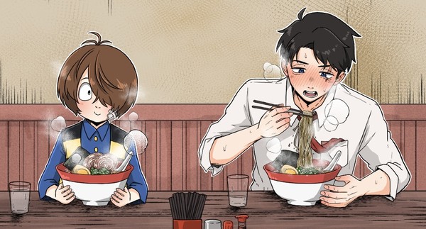 春コミ無配『ラーメンでも食べに行かないか？』WEB再録とツイログ