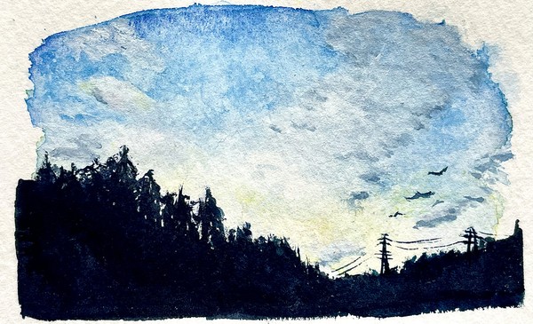 夕方の空