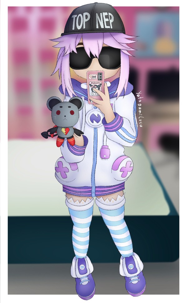 Yitsune Nep Cosplay Fanart