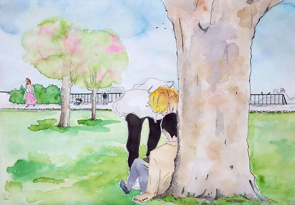 もうすぐ春 同級生 ファンアート