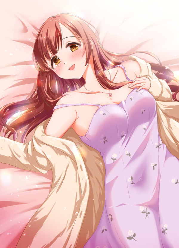 「私もまだ寝起きの顔…ですか？」