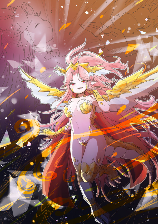 竜帝に体を乗っ取られたアンジェラ【リクエスト】