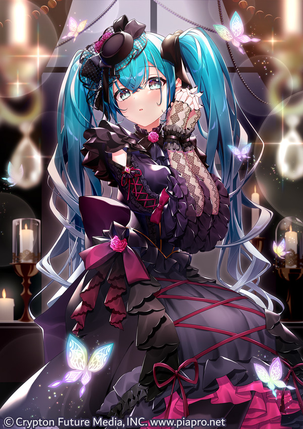 【ミクコレ】初音ミク ダークゴシック衣装