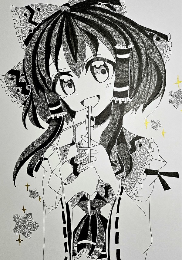 東方キャラペン画