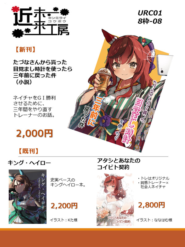 URC01おしながき：近未来工房