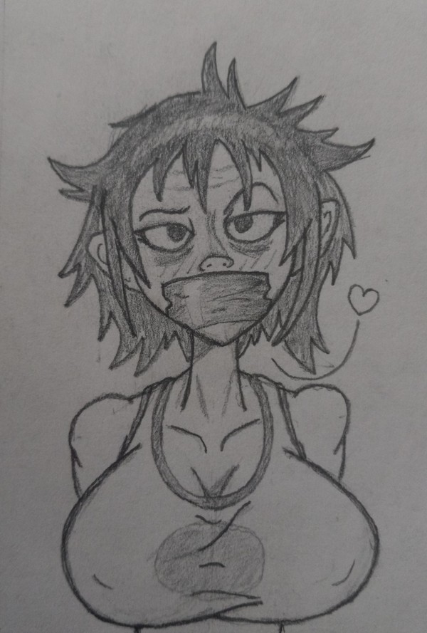 Noodle Tape Bust (sketch)