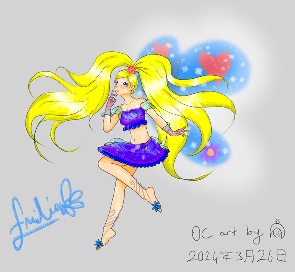 【12 years challenge】Emilia OC