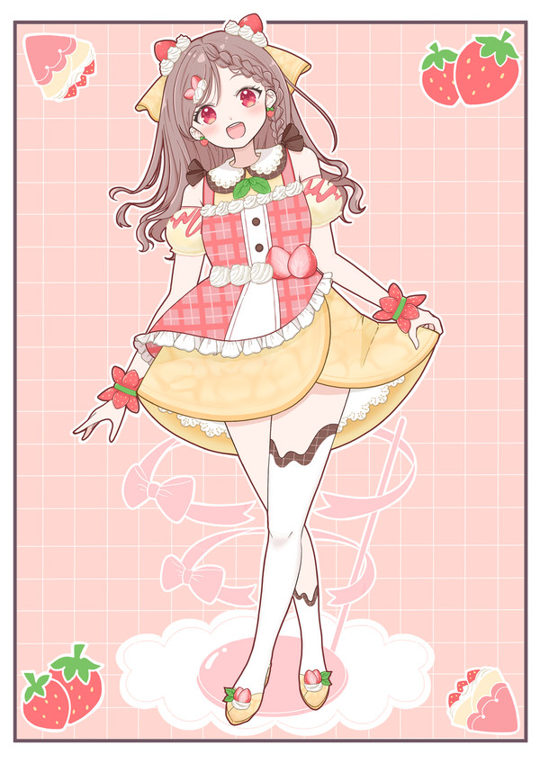 クレープの女の子