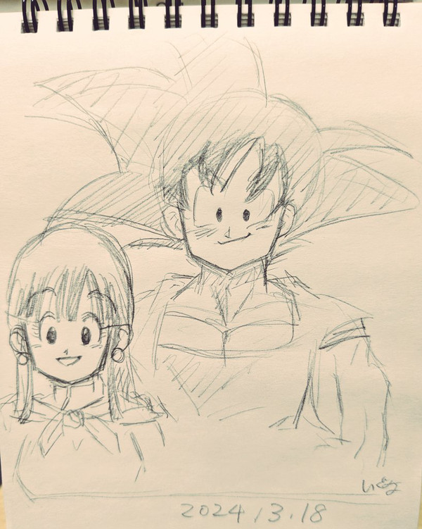 悟空さとチチ