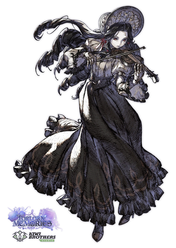 【お仕事】「Forlorn Memories」公式サイトイラスト